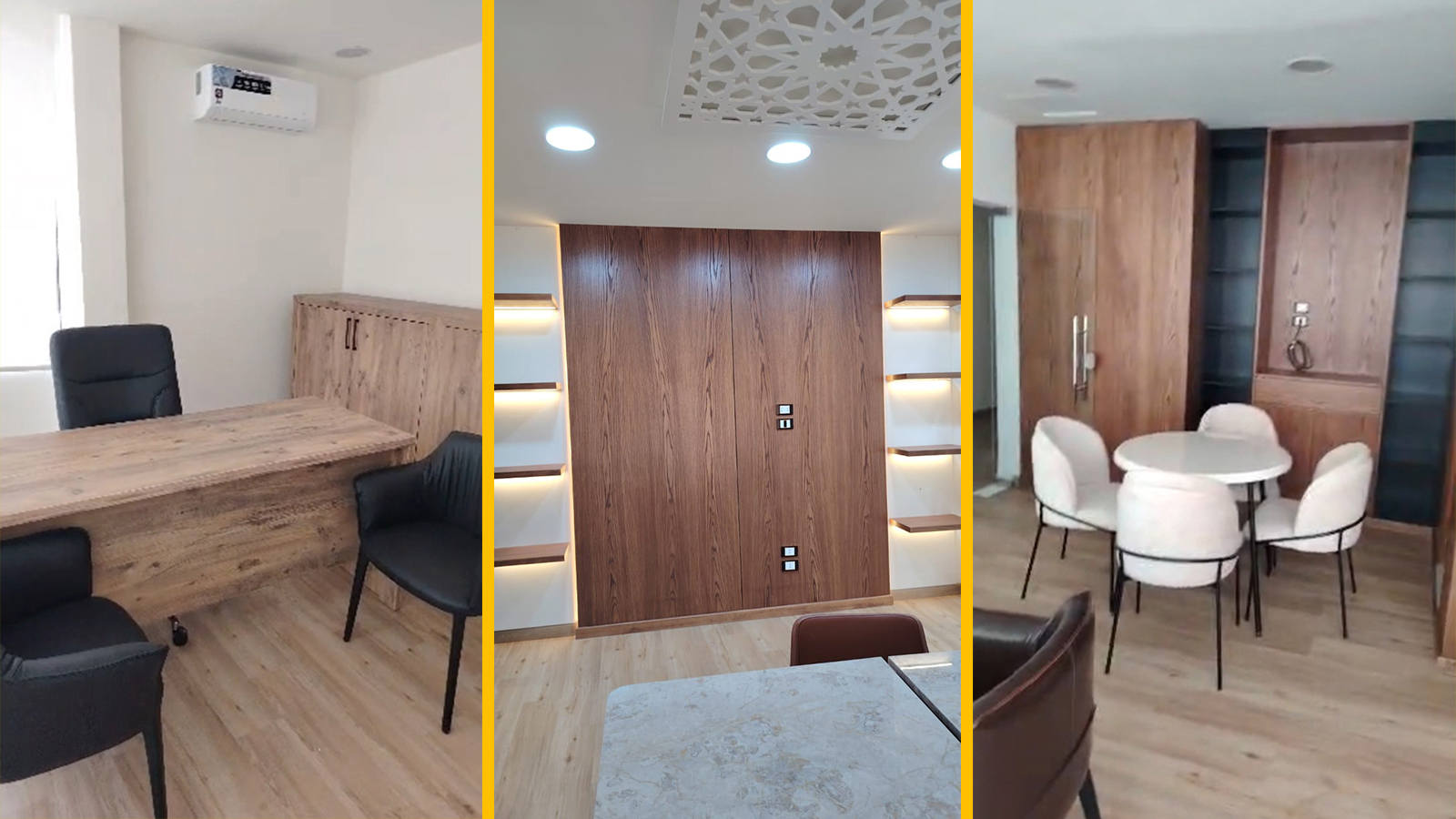 Meeting / collaboration area setup