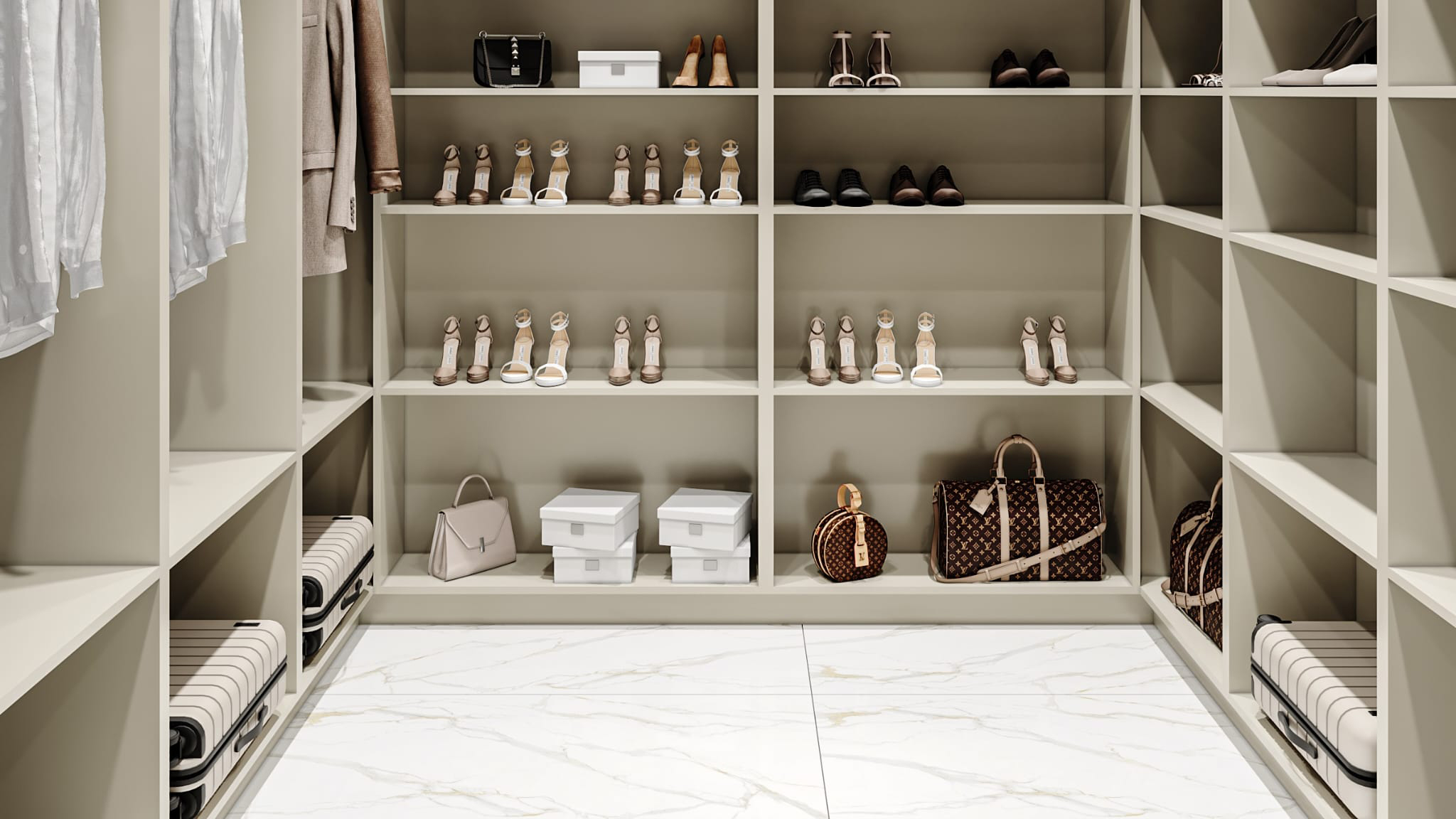 Bathroom luxury finishes