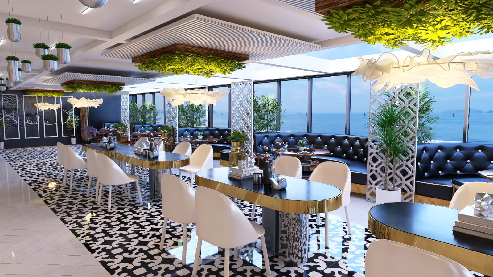 Hospitality interior lighting concept