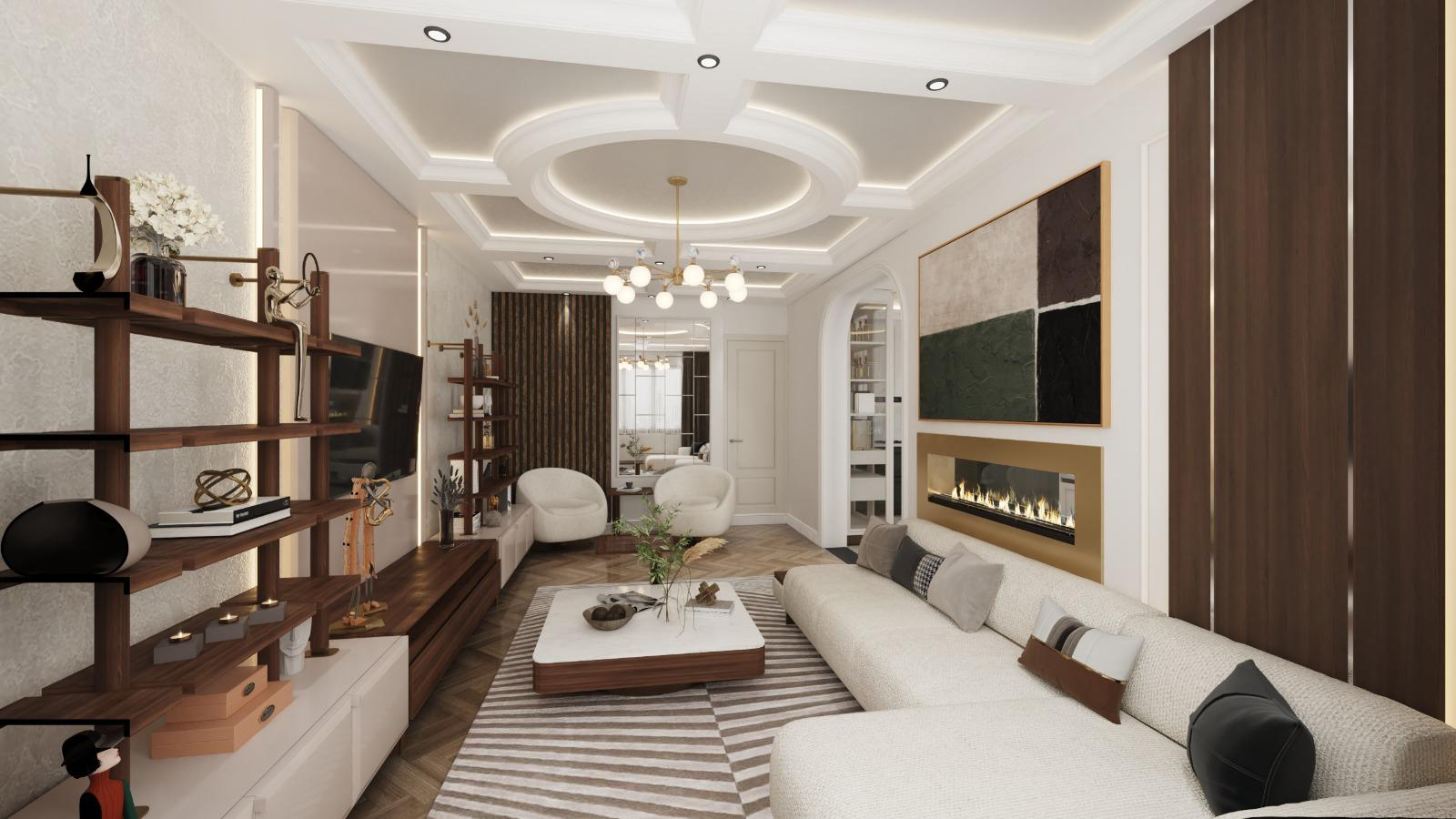 Living room interior