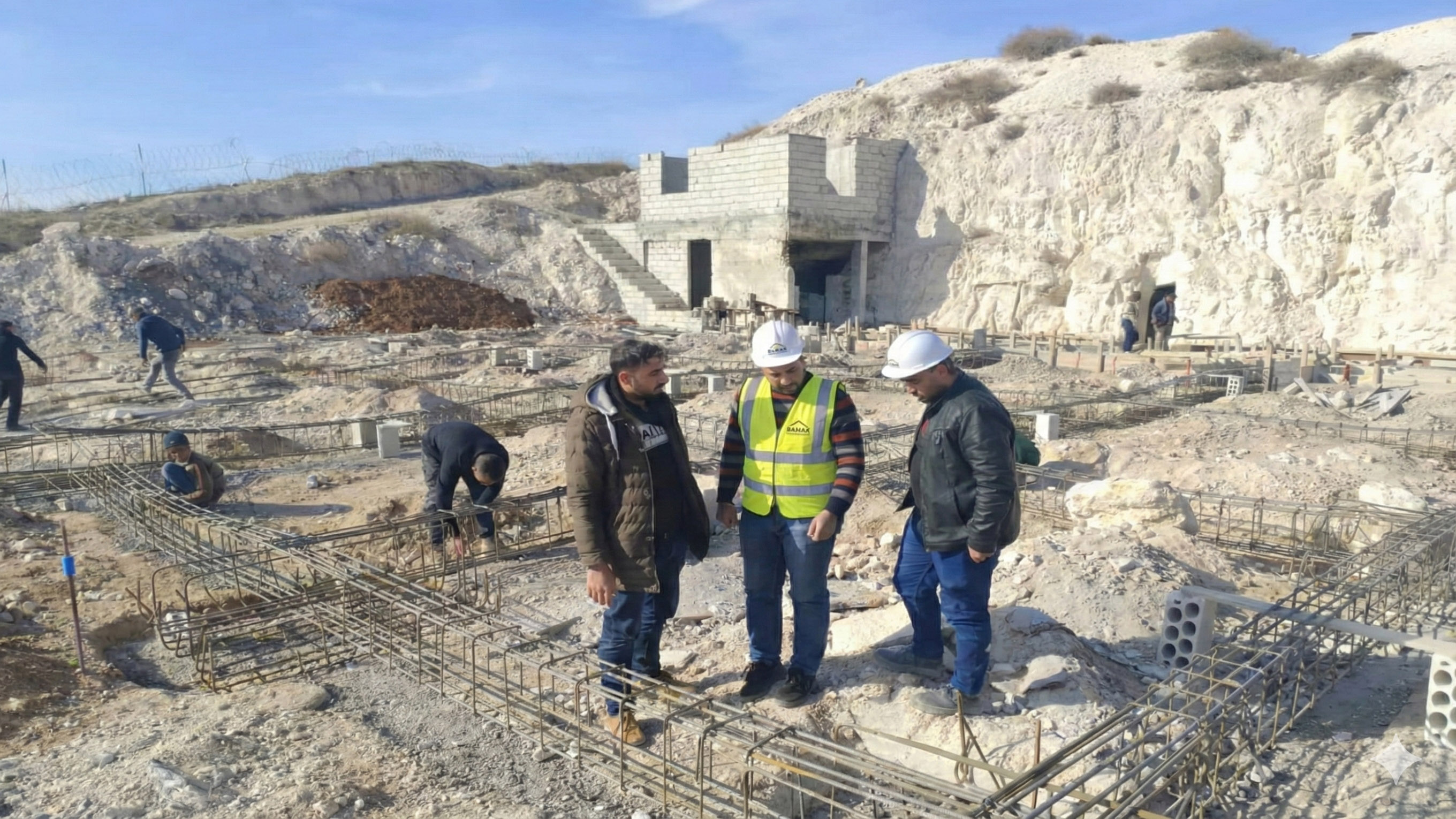 Topographic survey and setting out